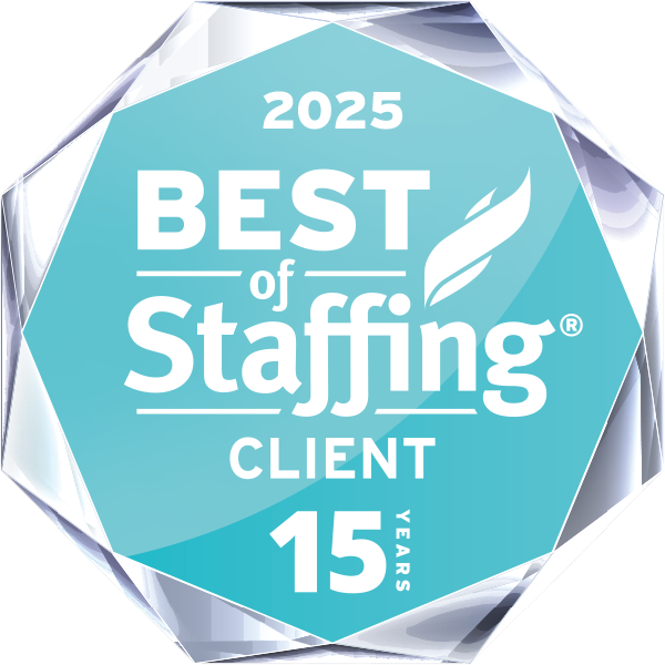 2025 Best of Staffing Client 15 Year Diamond Winner