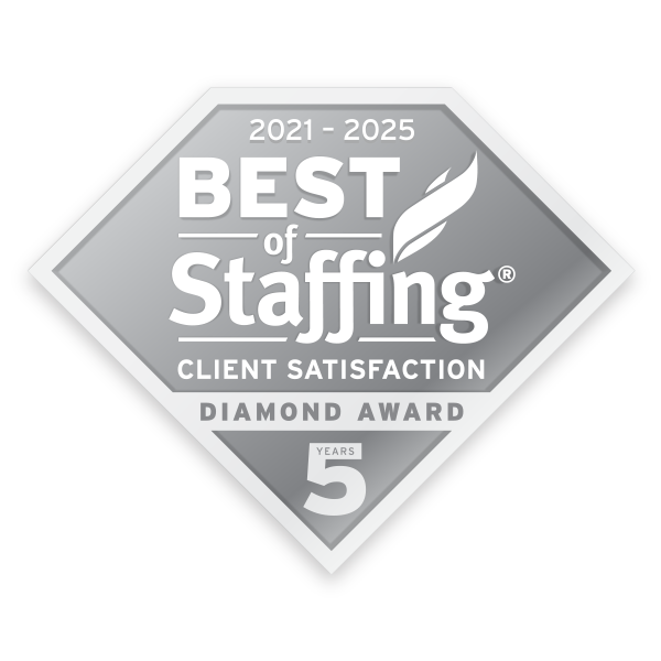 2025 Best of Staffing Client 5 Year Diamond