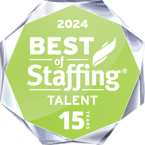 2024 Best of Staffing Talent 15 Year Diamond